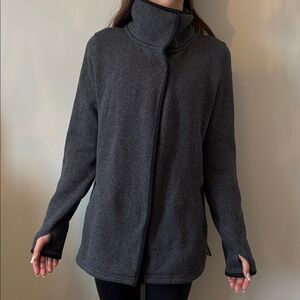 Ivivva by Lululemon grey jacket sz 12